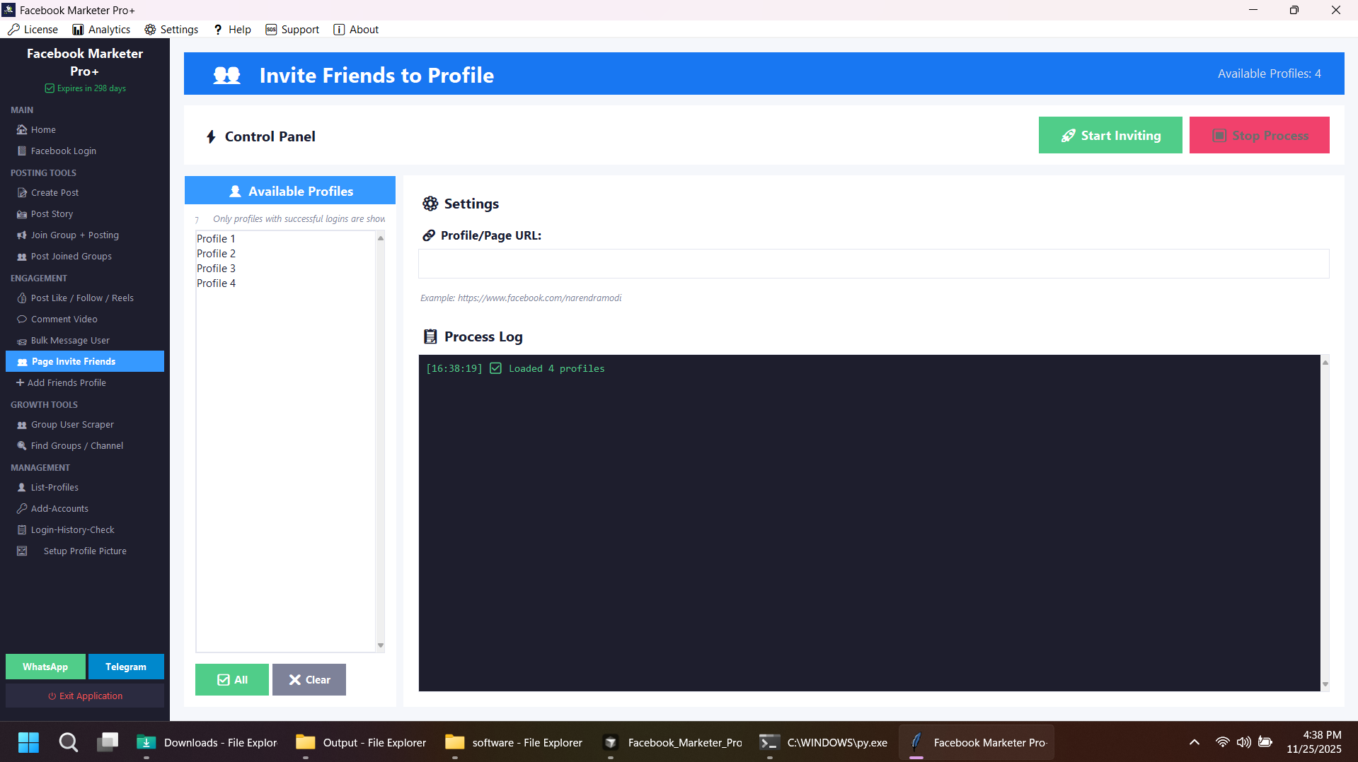 Advanced Facebook Marketing Software | Auto Poster, Comment Bot, Scraper lifetime software